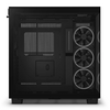 NZXT H9 Flow Black Mid Tower Tempered Glass PC Gaming Case - Black - Special Offer Image