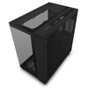 NZXT H9 Flow Black Mid Tower Tempered Glass PC Gaming Case - Black - Special Offer Image