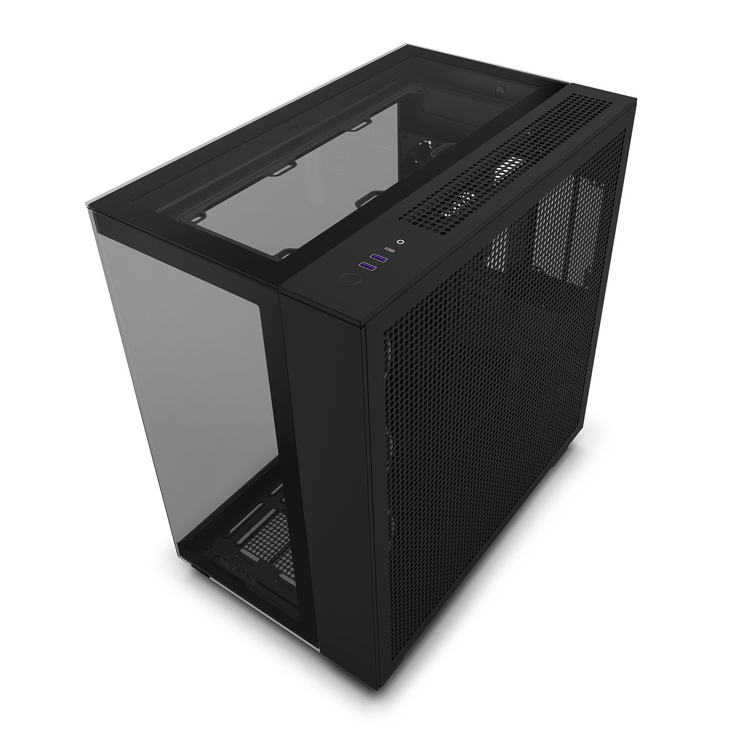 NZXT H9 Elite Black Mid Tower Tempered Glass PC Gaming Case Black MAXIMUM ONE PER CUSTOMER