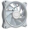 Coolermaster Masterfan MF120 Halo White Edition Addressable RGB 3 Fan Pack With ARGB Controller - 120mm Image