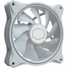 Coolermaster Masterfan MF120 Halo White Edition Addressable RGB 3 Fan Pack With ARGB Controller - 120mm Image
