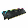 Corsair Vengeance RGB RS 16GB Kit (2 x 8GB), DDR4, 3200MHz (PC4-25600), CL16, XMP 2.0, 6 LEDs, Black Image