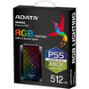 Adata 512Gb USB Solid State Drive (RGB) - USB 3.2 Gen2x2 Type-C (USB-A Adapter) - Compatible with PS5 and XBOX SERIES X / S - SPECIAL OFFER Image