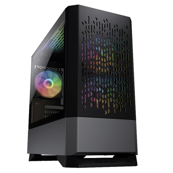 Cougar MG140-AIR-RGB MG140 Air RGB Mid Tower Micro-ATX Gaming Case - Special Offer