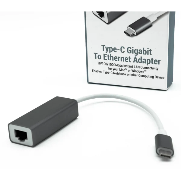 Dynamode USB Type C To Rj45 Ethernet Adapter Gigabit 10/100/1000