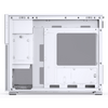 JonsBo D31 Standard With Screen - Micro ATX PC Case – White, Tempered Glass Image