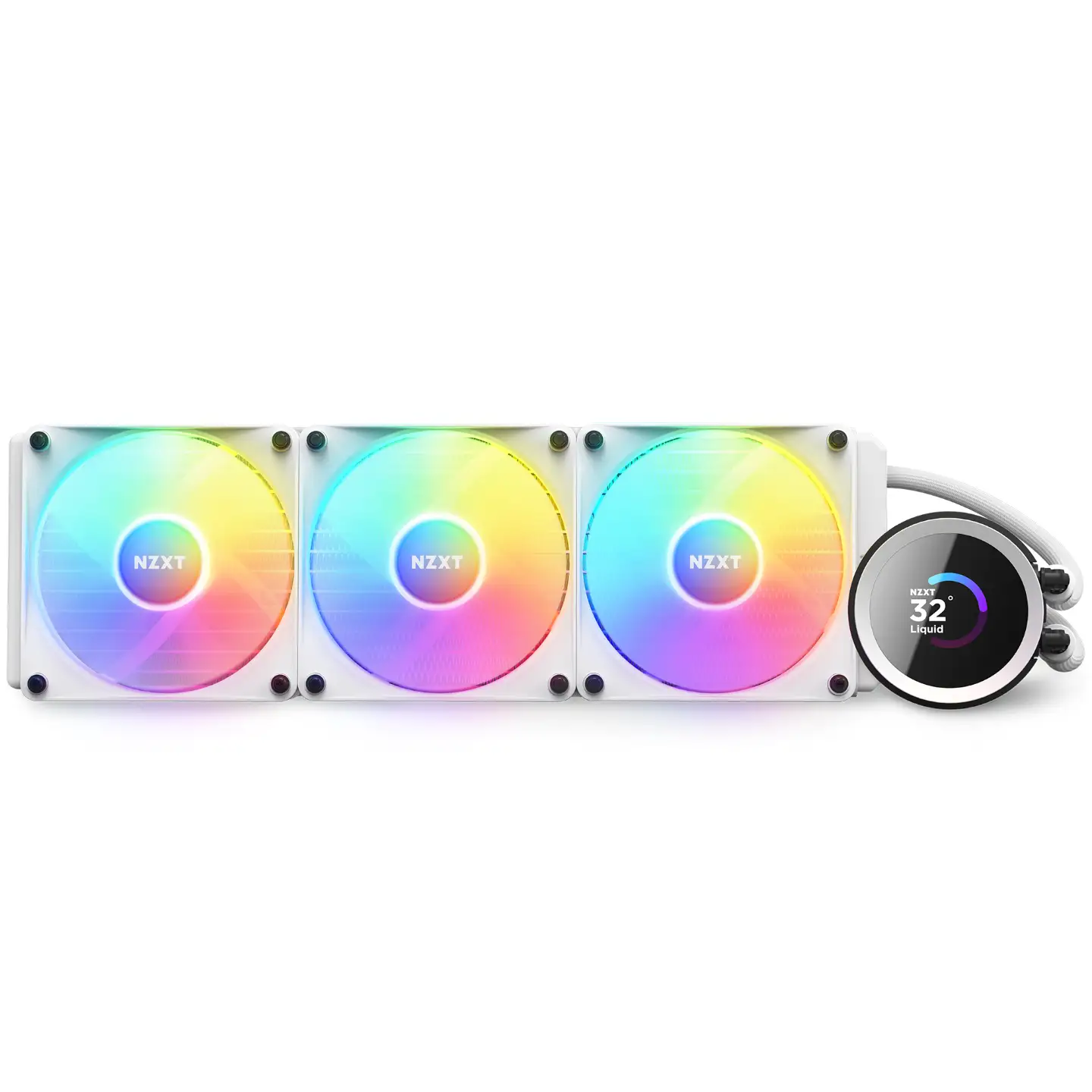 Nzxt kraken clearance white