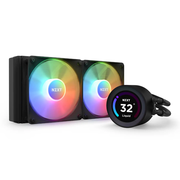 NZXT Kraken Elite 240 Black RGB Fans AIO Cooler