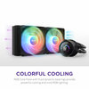 NZXT Kraken 240 Black with RGB fans AIO Cooler Image