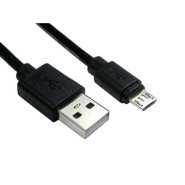 Generic 1.0m USB2.0 Type A (M) to Micro B (M) Cable
