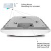 TP-LINK (EAP225) Omada AC1350 (867+450) Dual Band Wireless Ceiling Mount Access Point, PoE, GB LAN, Clusterable, MU-MIMO, Free Software Image