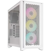 Corsair iCUE 4000D RGB WHITE AIRFLOW Mid Tower Gaming Case - Special Offer