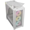 Corsair iCUE 4000D RGB WHITE AIRFLOW Mid Tower Gaming Case - Special Offer Image