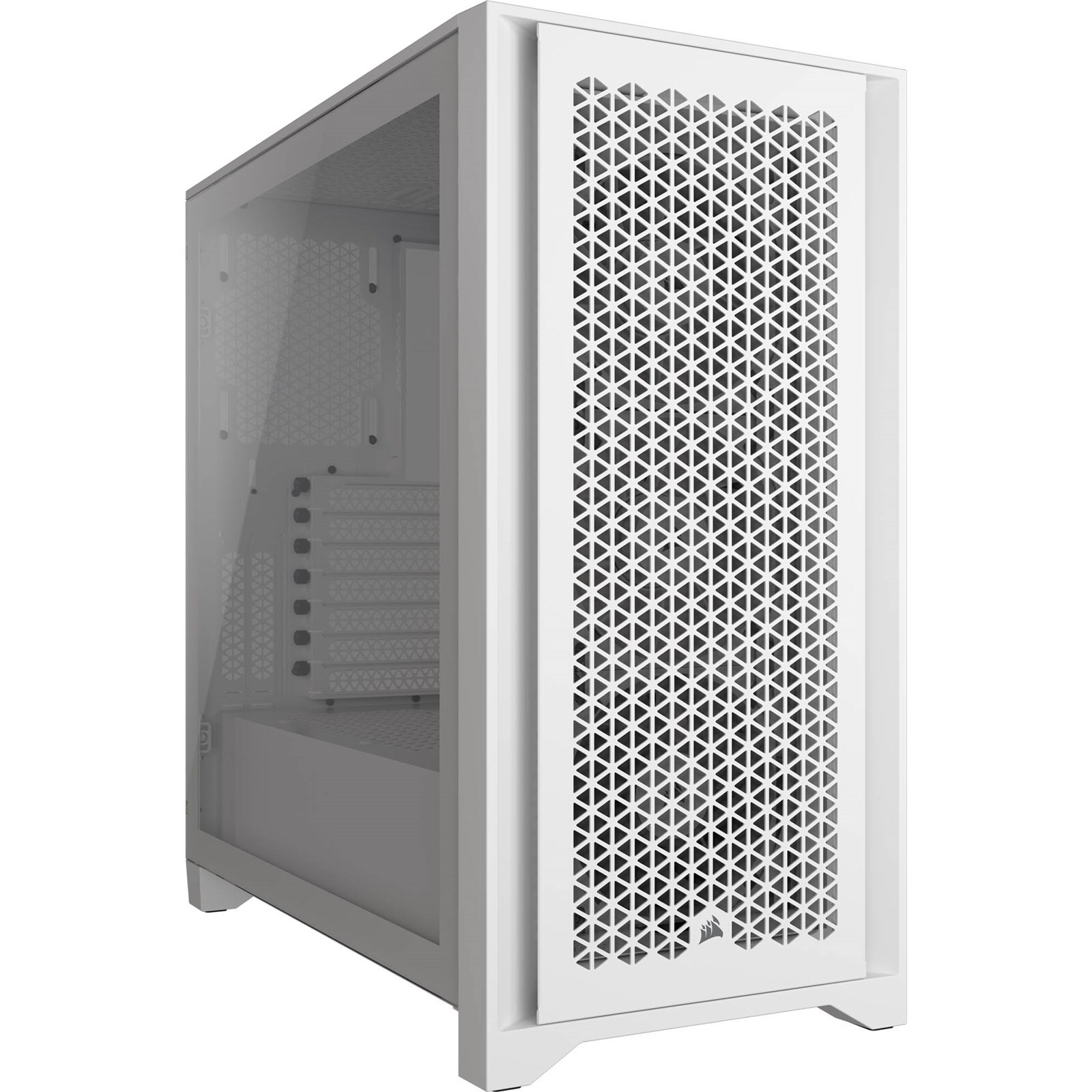 Boîtier PC Corsair 4000D RGB AIRFLOW Moyen-Tour Blanc - Verre Trempé - Neuf