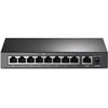 TP-LINK 10/100Mbps POE Desktop Switch, 9 port with 8-Port PoE, Steel Case Image