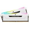 Corsair Vengeance RGB Pro SL 32GB Kit (2 x 16GB), DDR4, 3600MHz (PC4-28800), CL18, XMP 2.0, White Image