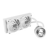 Akasa Soho 240mm Dusk Edition RGB AIO Liquid CPU Cooler - White Image