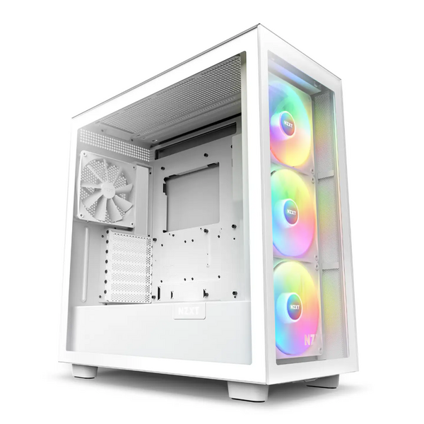 NZXT H7 ELITE RGB 2023 WHITE ATX MID TOWER PC CASE - Special Offer