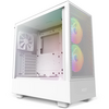 NZXT H5 FLOW RGB MATT WHITE MID TOWER CASE - Black Friday Special Offer Image