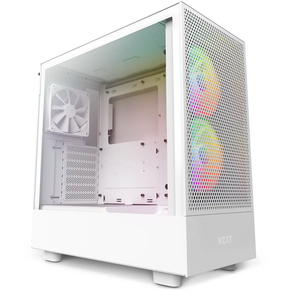 NZXT H5 FLOW RGB MATT WHITE MID TOWER CASE - Special Offer