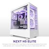 NZXT H5 ELITE RGB MATT WHITE MID TOWER CASE Image