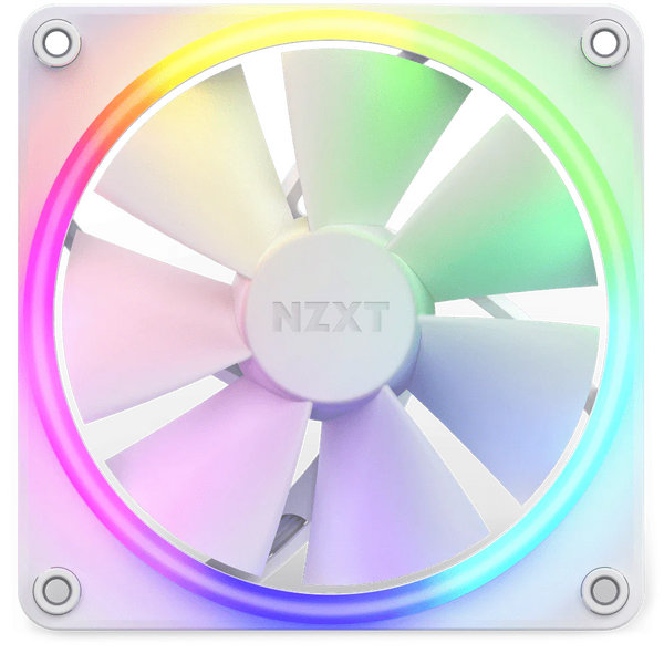 NZXT F120 RGB Fan - White (Controller required not included)