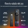 Amazon Fire amzon Fire TV Stick 4K MAX With Next Gen Wi-Fi 6with Alexa Voice Remote | streaming media player Image