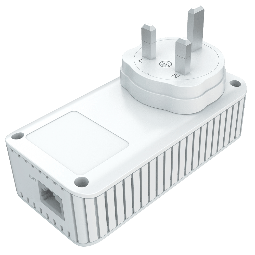 Strong 600Mb Powerline Kit - 2 Pack with Pasthrough (UK) | Falcon Computers