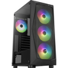 Aerocool Falcon V2 Mdi-Tower Tempered Glass - ARGB - Black Image