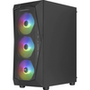 Aerocool Falcon V2 Mdi-Tower Tempered Glass - ARGB - Black Image