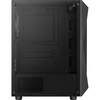 Aerocool Falcon V2 Mdi-Tower Tempered Glass - ARGB - Black Image