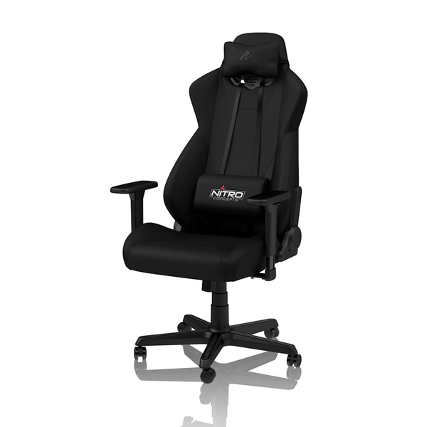 Nitro Concepts S300 Gaming Chair - Stealth Black Fabric