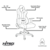 Nitro Concepts S300 Gaming Chair - Stealth Black Fabric Image