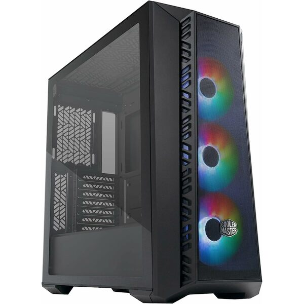 Coolermaster Cooler Master MasterBox 520 Mesh PC Case - Black  - Black Friday Special Offer- Black Friday Special Offer