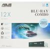 ASUS Blu-Ray Combo, 12x, SATA, BDXL + M-Disc Support, Cyberlink Power2Go 8 (OEM) Image