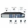 Anspo 5MP Smart CCTV Camera System 16 CHANNEL DVR Recorder - HDMI Image