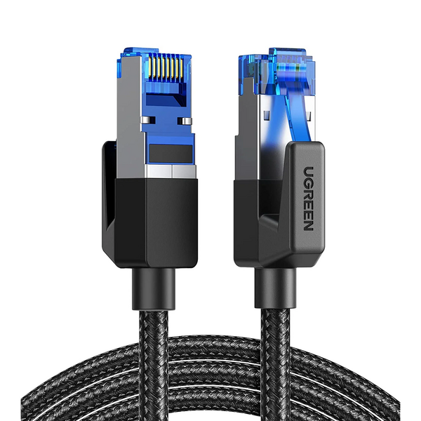 Ugeen Ugreen 10 Meter Black CAT8 Ethernet Network Patch Cable 40Gbps LAN SSPT Gigabit - Braided