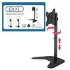 PixL Single Monitor Arm Desk Stand, For Screens up to 32``, Max Weight 10Kg, Freestanding, Height Adjustable, Pivot, Swivel 360 Image