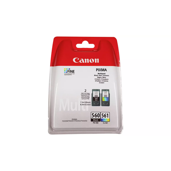 Canon PG-560 / CL-561 Black and Colour Standard Capacity