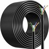 JEDEL 1m CAT6 out doors network cable Black - 100% Copper (SOLD PER METER) Image