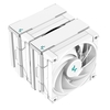 Deepcool AK620 WHITE CPU Cooler, Dual Powerful 120mm White Fans, 1850RPM, 260W Max, LGA1700 / AM5 Ready Image