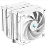 Deepcool AK620 WHITE CPU Cooler, Dual Powerful 120mm White Fans, 1850RPM, 260W Max, LGA1700 / AM5 Ready Image