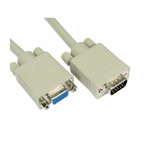 Generic 2Mtr 15pin Male To 15 Pin Male  VGA Cable