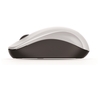 Genius  Wireless Mouse, 2.4 GHz with USB Pico Receiver, Adjustable DPI levels up to 1200 DPI, 3 Button with Scroll Wheel, Ambidextrous Design, White Image