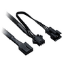 Phanteks D30 120mm DRGB PWM Triple Fan Pack - Black Image