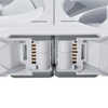 Phanteks D30 120mm DRGB PWM Triple Fan Pack - White - Special Offer Image