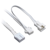 Phanteks D30 120mm DRGB PWM Triple Fan Pack - White Image